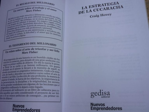 La Estrategia De La Cucaracha, Craig Hovey