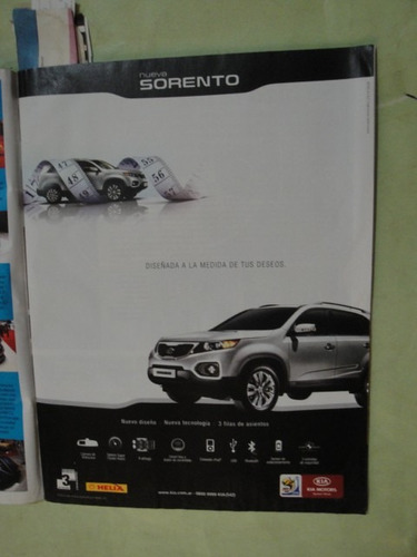 Publicidad Kia Sorento Año 2010