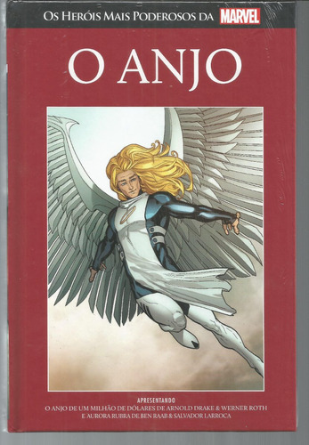 Os Heróis Mais Poderosos Da Marvel Nº 35 - O Anjo - Editora Salvat - Capa Dura - Bonellihq Cx147 K19