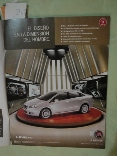 Publicidad Fiat Linea Año 2009