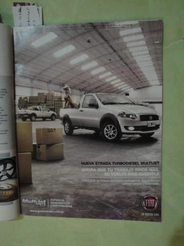 Publicidad Fiat Strada Turbodiesel Año 2010