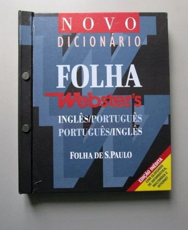 Novo Dicionário Folha - Webster´s - Ing/port - Port/ing