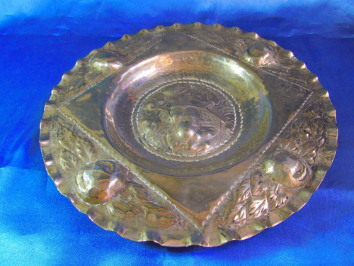 El Arcon Centro De Mesa Plato  Plata Boliviana 28 Cm 14063