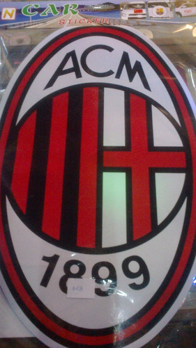 Pegotin Grande Milan Cuadro Futbol