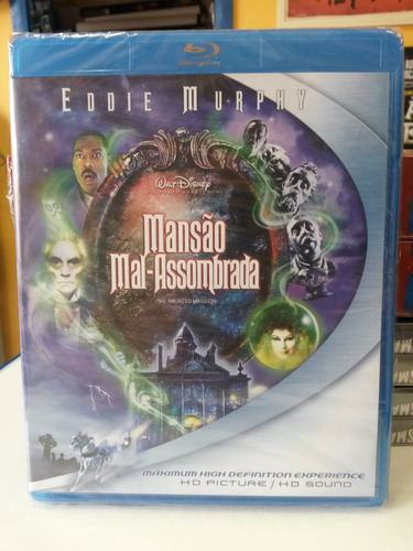 Blu-ray Original Do Filme Mansão Mal Assombrada (lacrado)