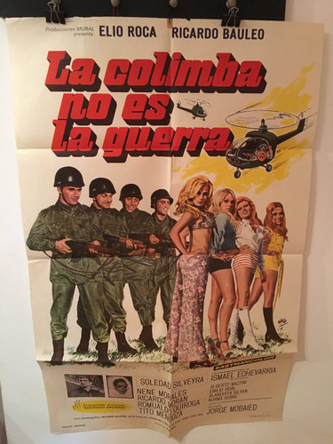 Afiche Original Cine - La Colimba No Es La Guerra