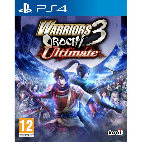 Jogo Warriors 3 Orochi Ultimate Ps4 Midia Fisica Nfe