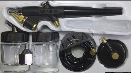 Imagen 3 de 6 de Aerografo Profesional Tipo Lapiz Cascos Autos Accedorios
