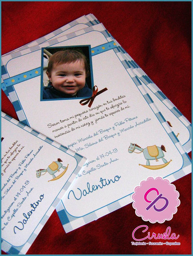 Kit Imprimible Fototarjetas Imán Souvenir Recuerdo Bautismo