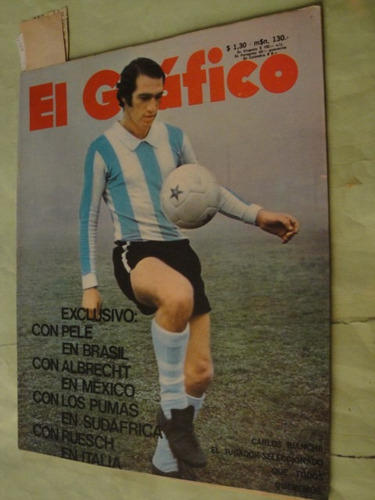 El Grafico 2703 Bianchi Velez Ruesch Pele Chacarita Di Palma