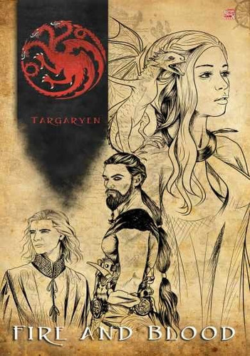 Game Of Thrones - Clan Targaryen - Lamina 45x30 Cm.