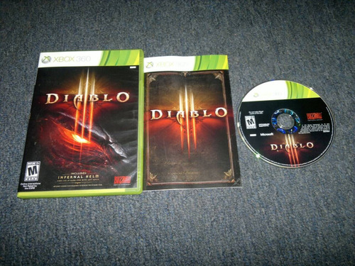 Diablo Iii Sin Instructivo Xbox 360,excelente Titulo.