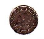 Moneda De Argentina * 1 Centavos* Año 1884 Cobre (Usado)