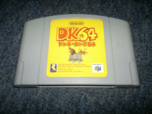 Donkey Kong 64  Para Nintendo 64 Japones,excelente