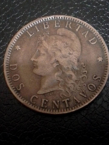 Moneda Argentina 2 Centavos 1894 Bc