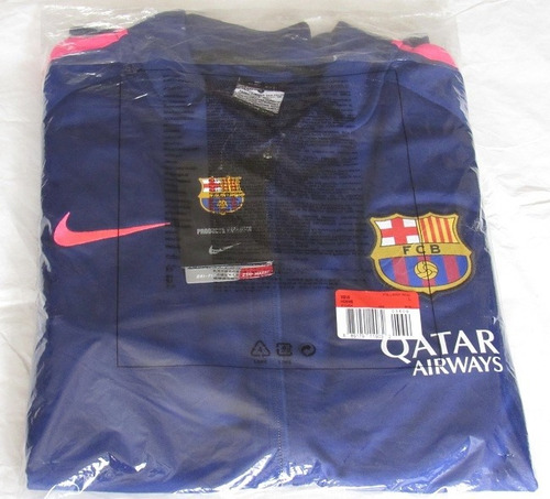 Chaqueta Nike Fc Barcelona Squad Sideline Knit - Azul/rosa