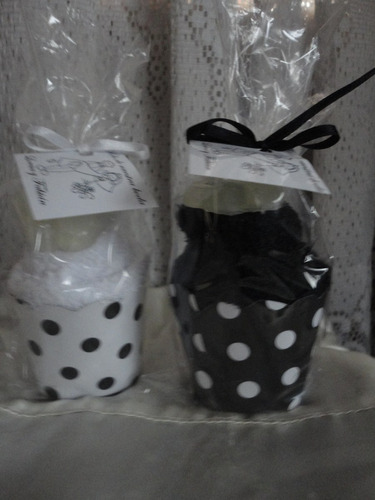10 Souvenirs Cupcake De Toalla+pirotin+jabon