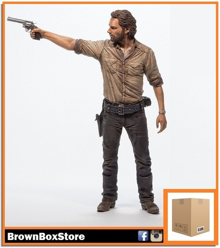 Figura The Walking Dead Rick Grimes Deluxe 25cm Mcfarlane