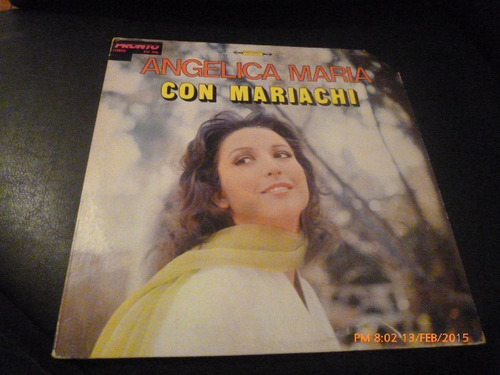 Vinilo Lp De Angelica Maria -- Con Mariachi (u55