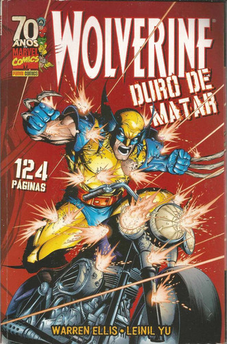 Wolverine Duro De Matar - Panini - Bonellihq Cx33 D19