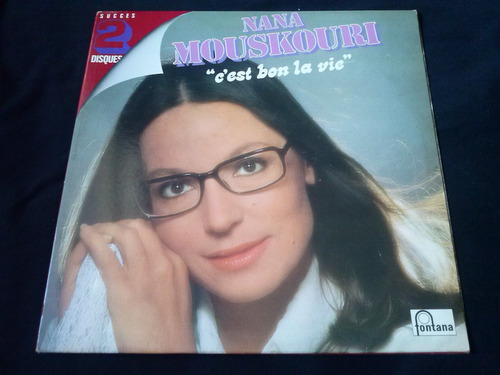 Lp Doble Nana Mouskouri C' Est Bon La Vie