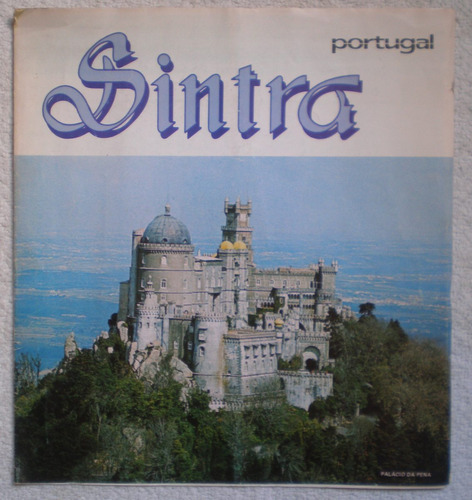 Folleto Turístico De Sintra Lisboa Portugal De Principio 80s