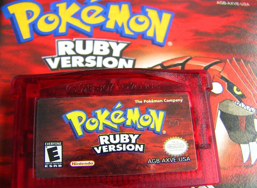 4 Jogos Pokémon Gba: Ruby Sapphire Leafgreen Emerald