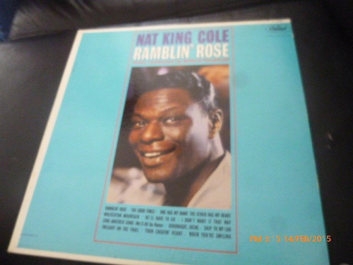 Vinilo Lp De Nat King Cole --ramblin Rose (u219