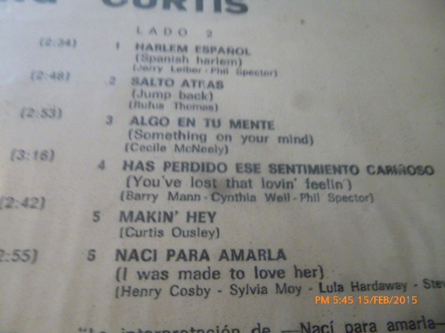 Vinilo Lp De King Curtis -- The Best( U842