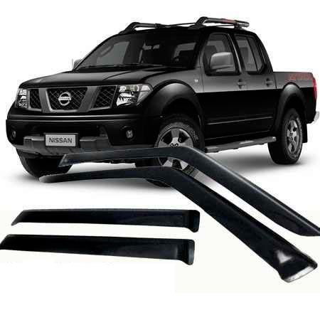 Kit Defletor De Chuva Nissan Frontier 4 Portas 08/14 Tg Poli