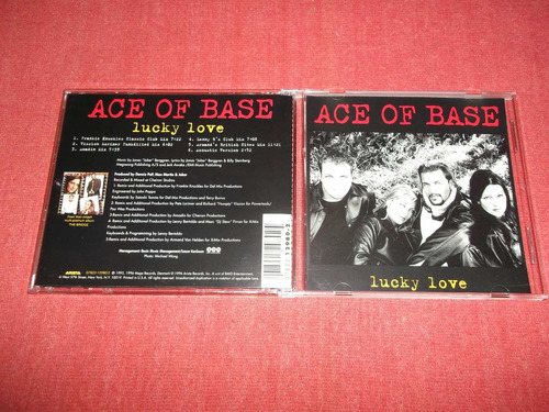 Ace Of Base - Lucky Love Cd Ep Usa Ed 1996 Mdisk