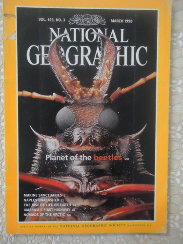 National Geographic Vol. 193 No 03 Ano 1998 Beetles