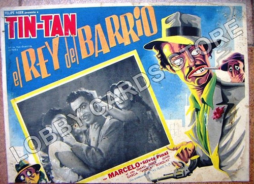 Lobby Cards, Tin Tan, Carteles, Películas, El Rey Del Barrio