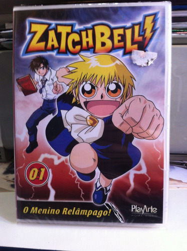 Dvd Zatchbell Vol. 01 - O Menino Relâmpago (lacrado)