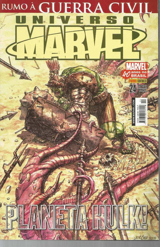 Universo Marvel 24 1ª Serie - Panini - Bonellihq  Cx24 C19