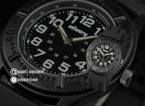 Relógio Infantry Quartz Wrist Sport Stain Na Caixa Importado