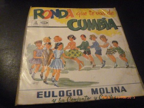 Vinilo Lp De Eulogio Molina -ronda Que Te Vas (u1000