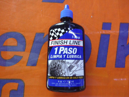 Aceite Lubricante Bicicleta Finish Line 1 Paso (limpia Y Lubrica) 4oz/120ml - Racer Bikes