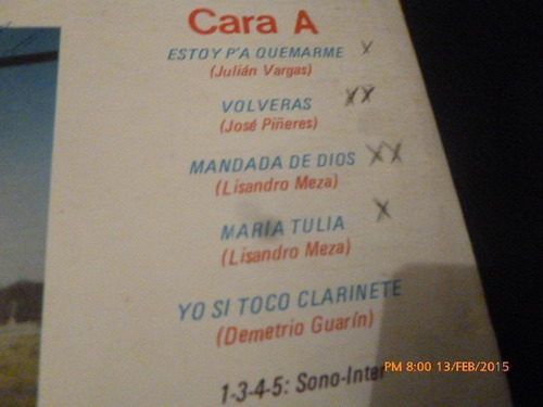Vinilo Lp De Lisandro Meza Y La Banda De La Niña (u992