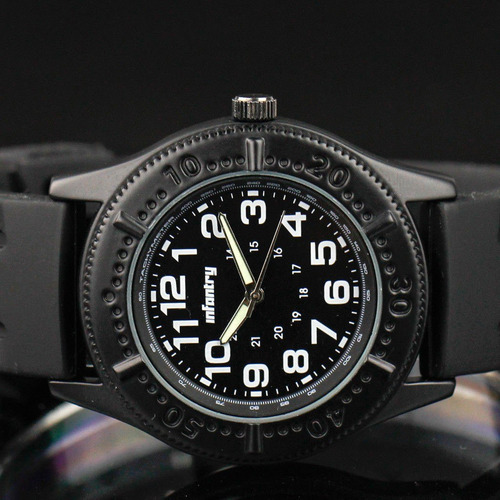 Relógio Infantry Quartz Wrist Sport Stain Na Caixa Importado