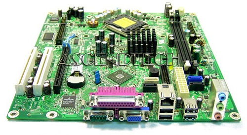 Placa Mãe Dell Optiplex Gx320 Ddr2 Socket 775, 0ut237, Tw969