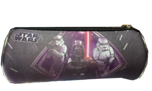 Cartuchera Tubo Star Wars Neoprene 1 Cierre Sw301