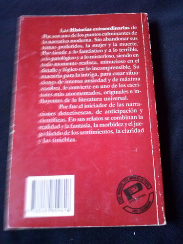 Imagen 2 de 3 de Historias Extraordinarias Edgar Allan Poe Best Sellers N° 61