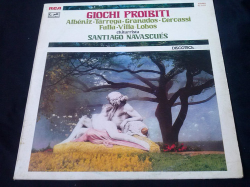 Lp Giochi Proibiti Guitarrista Santiago Navascues