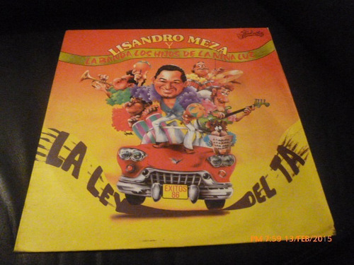 Vinilo Lp De Lisandro Meza Y La Banda De La Niña (u992