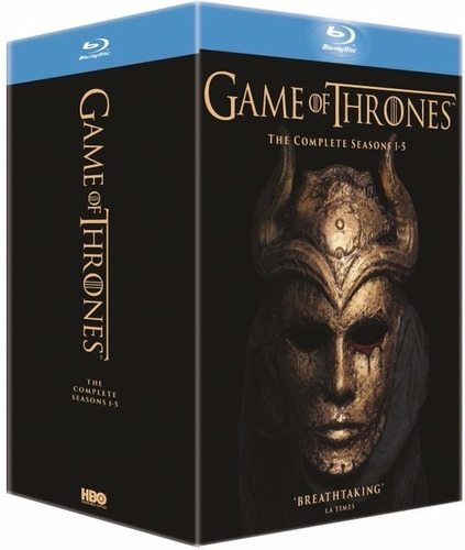 Blu Ray Game Of Thrones 1 A 5 / Juego De Tronos T.1 A T.5
