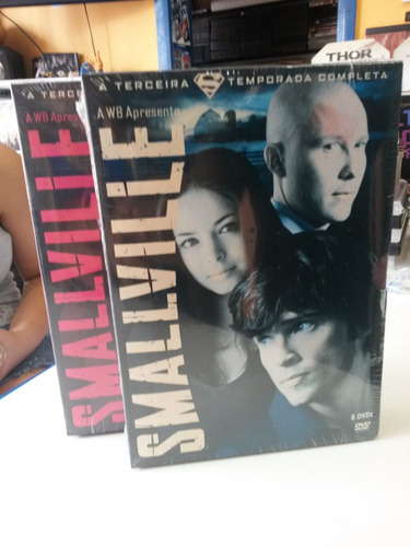 Dvd Original Smallville Terceira Temporada (lacrado)