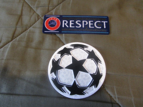 Parches Uefa Champions League Starball Respect Excelente