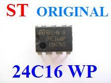 24c16wp - X24c16wp - Memoria - Eprom Original  Kit C/ 10 Pçs