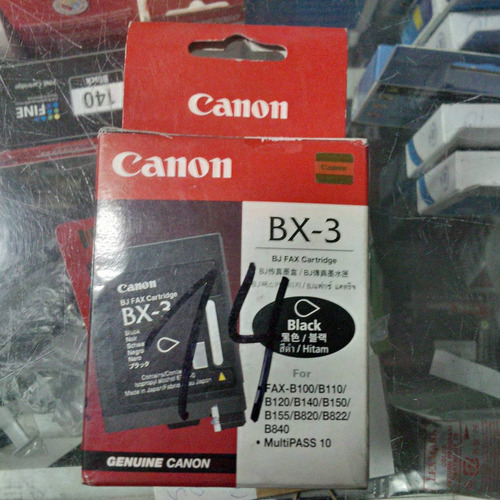 Cartucho Para Fax Canon Bx-3 Bx3